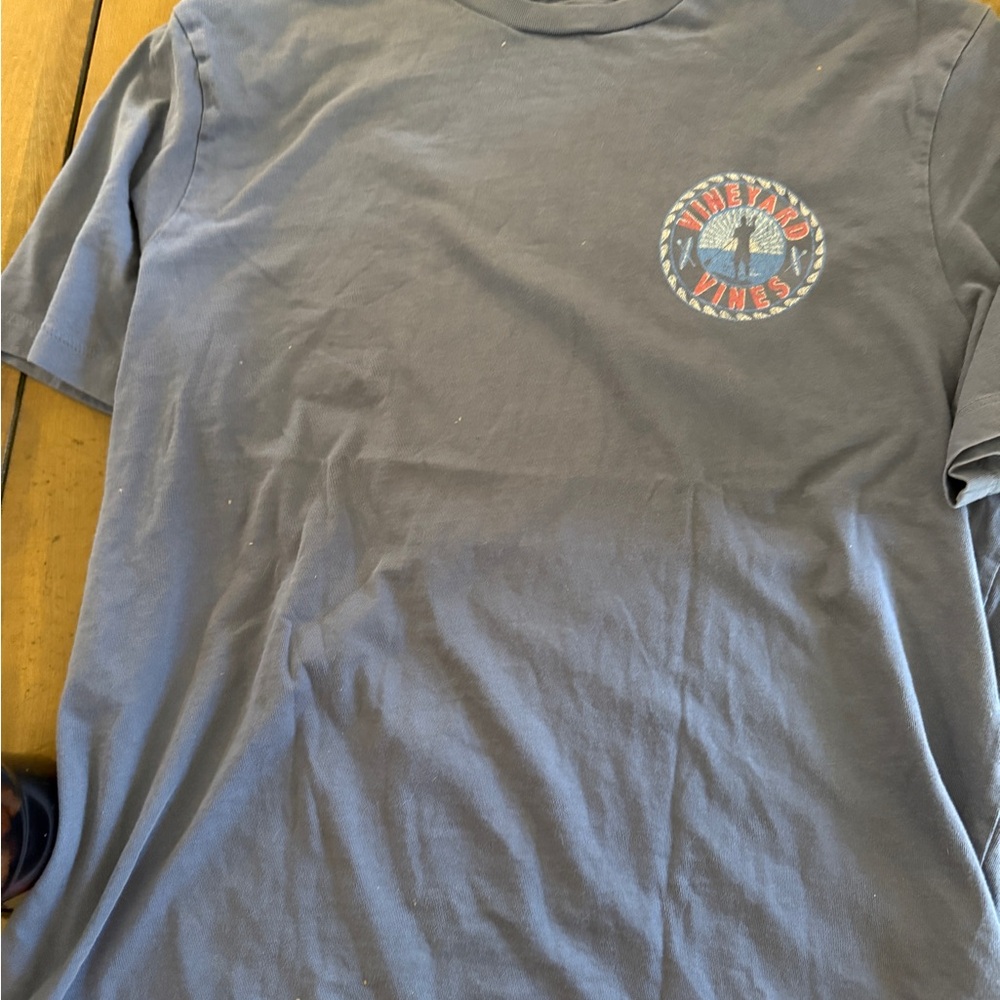 Vineyard Vines Gray Short Sleeve Tee